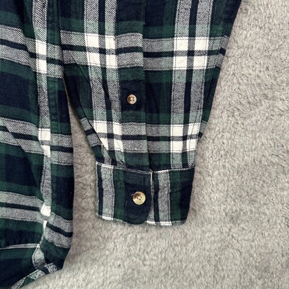 Red Head Long Sleeve Plaid Flannel - Picture 5 of 13
